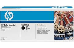 HP 307A-CE740A Siyah Orjinal Toner Resim-1