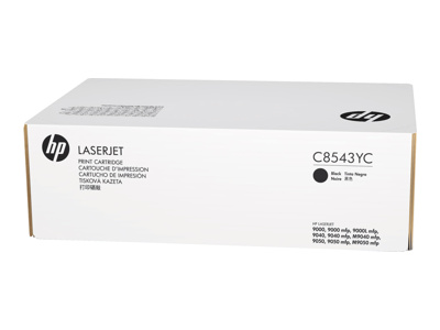 HP C8543YC SIYAH TAAHHUTLU TONER 34.000 SAYFA