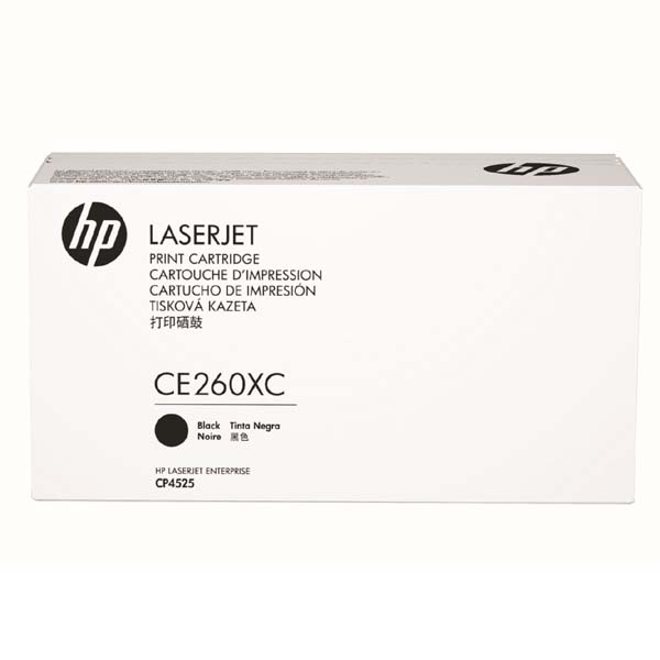 HP CE260XC (649X) SIYAH TAAHHUTLU YUKSEK KAPASITELI TONER 17.000 SAYFA
