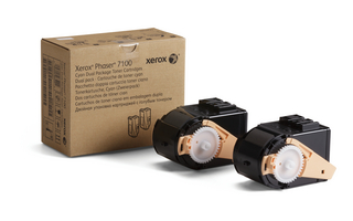 XEROX  106R02609 PHASER 7100 YUKSEK KAPASITELI CYAN TONER KARTUSU (2 LI) 9000 SAYFA