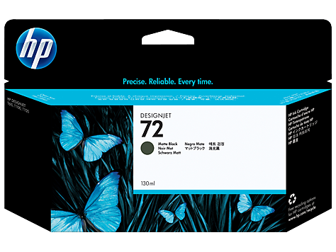 HP C9403A (72) MAT SIYAH 130 ML GENIS FORMAT MUREKKEP KARTUSU
