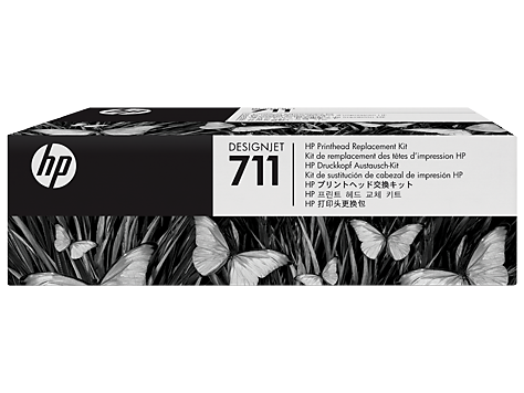 HP C1Q10A (711) DESIGNJET BASKI KAFASI DEGISTIRME TAKIMI