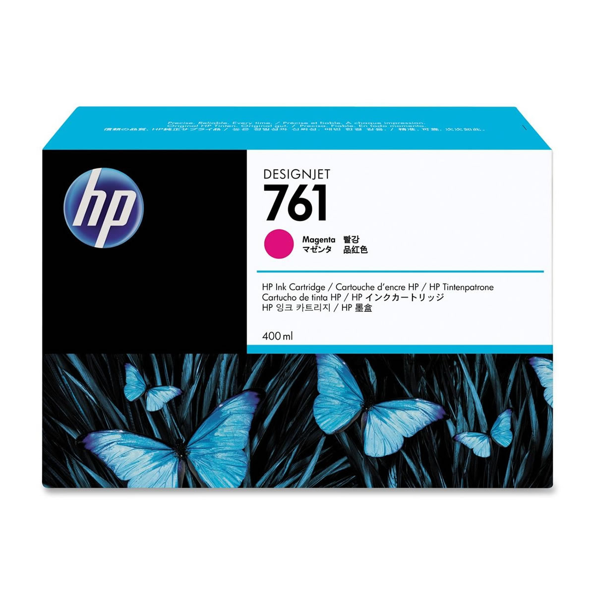 HP  CM993A (761) MACENTA 400 ML GENIS FORMAT MUREKKEP KARTUSU