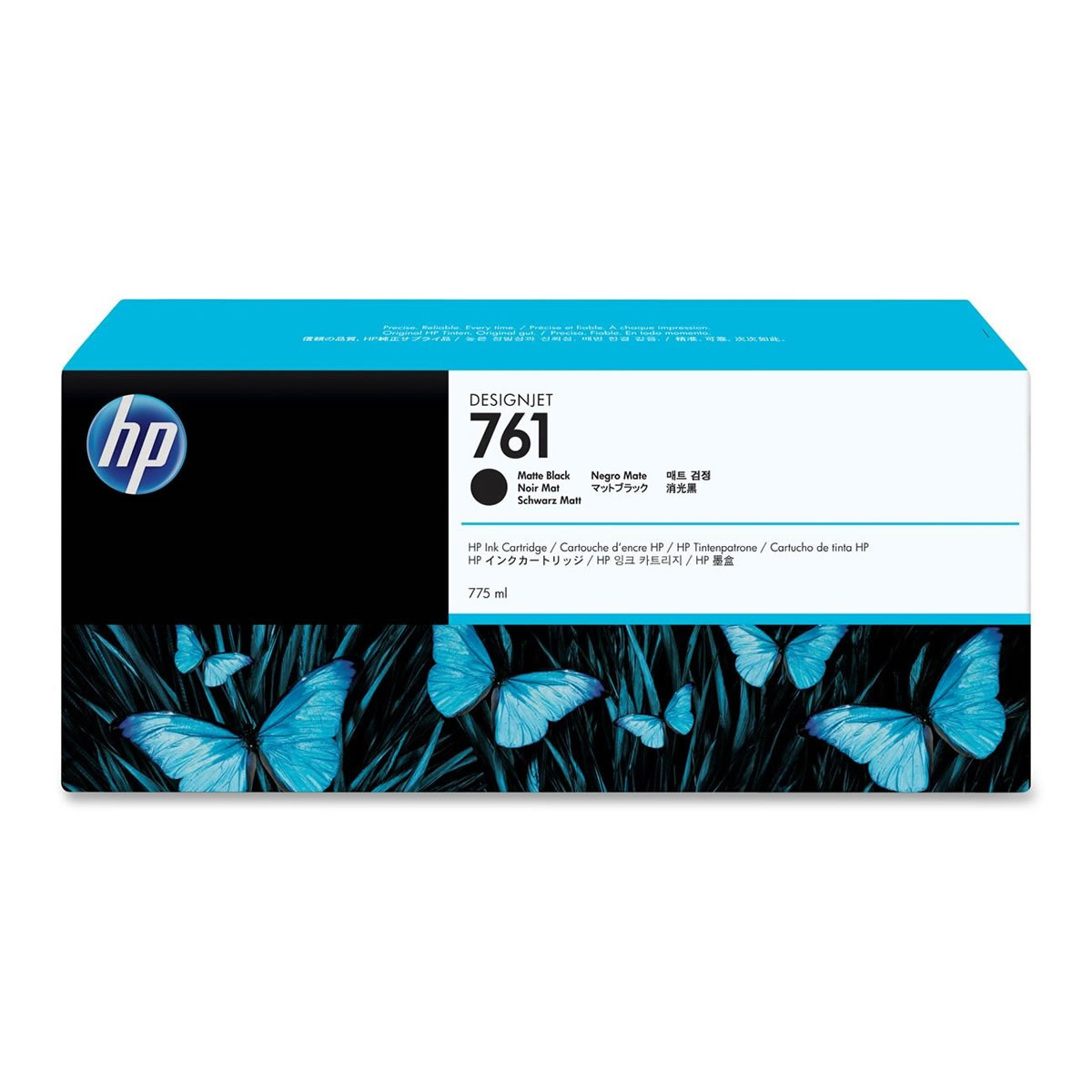 HP  CM997A (761) MAT SIYAH 775 ML GENIS FORMAT MUREKKEP KARTUSU