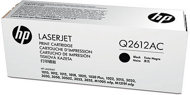 HP Q2612AC (12A) SIYAH TAAHHUTLU TONER 2.000 SAYFA
