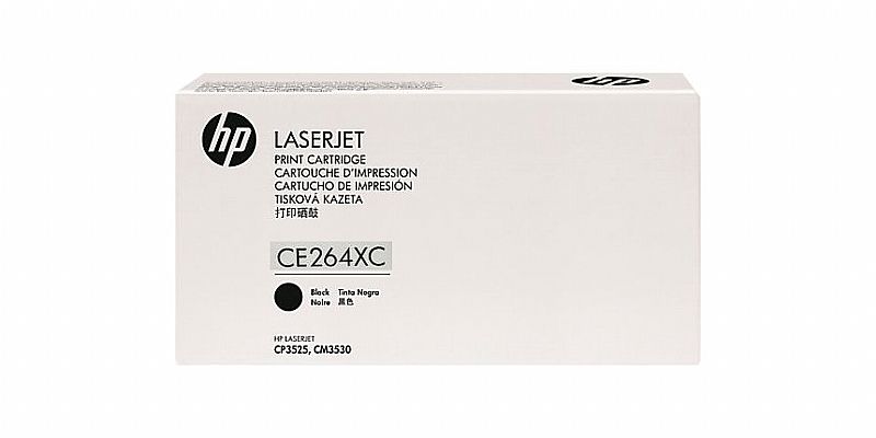 ___HP CE264XC (646X) SIYAH TAAHHUTLU YUKSEK KAPASITELI TONER 17.000 SAYFA