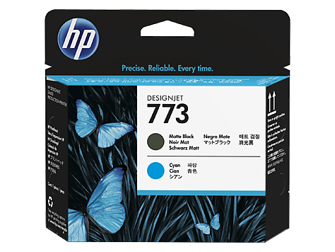HP C1Q20A (773) MAT SIYAH VE CAMGOBEGI BASKI KAFASI