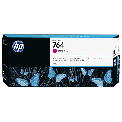 HP C1Q14A(764) MACENTA 300 ML GENIS FORMAT MUREKKEP KARTUSU