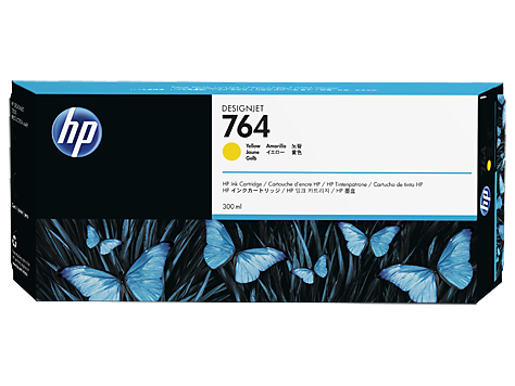 HP C1Q15A (764) SARI 300 ML GENIS FORMAT MUREKKEP KARTUSU