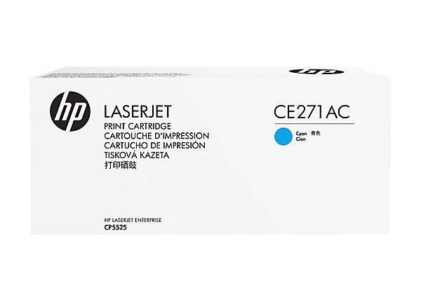 HP CE271AC (650A) CAMGOBEGI TAAHHUTLU TONER 15.000 SAYFA