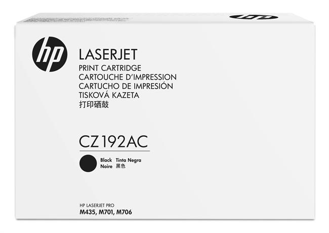 HP CZ192AC SIYAH TAAHHUTLU TONER 12.000 SAYFA