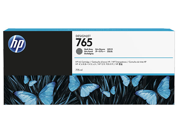 HP F9J54A (765) KOYU GRI 775 ML GENIS FORMAT MUREKKEP KARTUSU