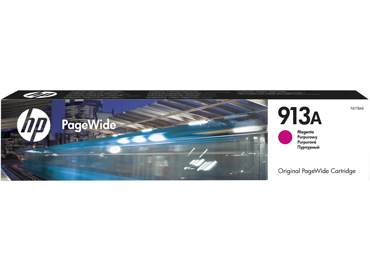 HP  F6T78AE (913A) MACENTA PAGEWIDE MUREKKEP KARTUSU 3000 SAYFA