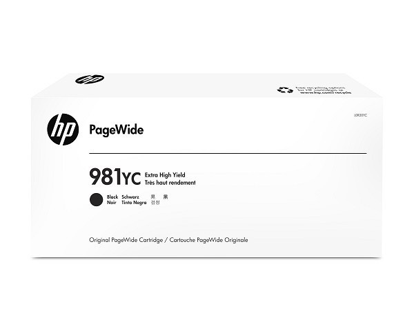 HP L0R20YC (981YC) SIYAH EKSTRA YUKSEK KAPASITELI MUREKKEP KARTUSU 20.000 SAYFA