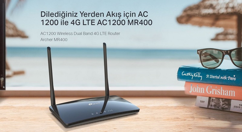 TP-LINK ARCHER MR400 1200 Mbps DUAL BAND 3G/4G LTE ROUTER