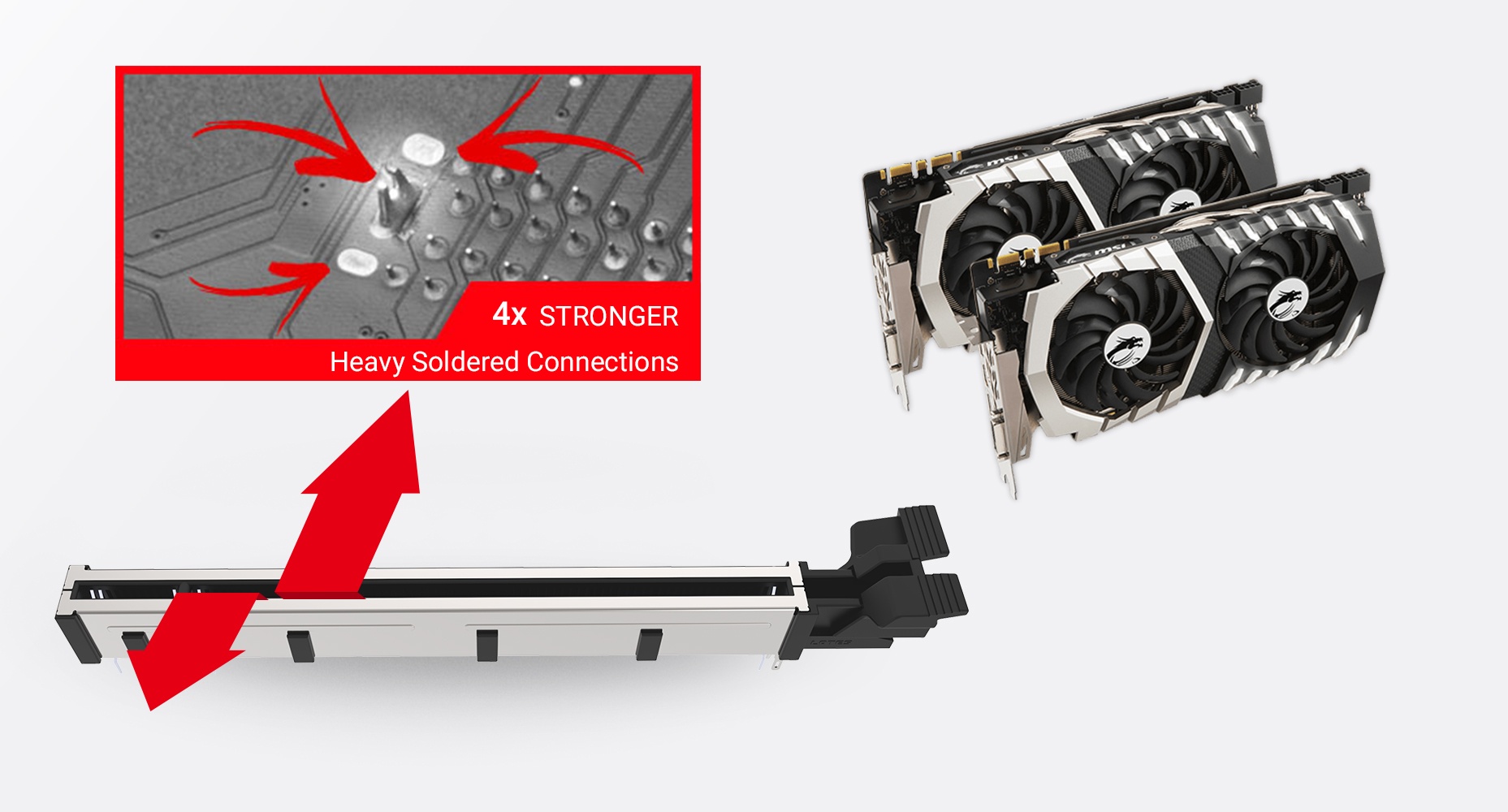 MSI MAG B550 TOMAHAWK MULTIPLE GPU SUPPORTS AND STEEL ARMOR