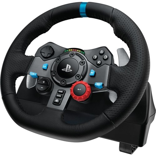 LOGITECH G G923 PS5, PS4 VE PC İLE UYUMLU YARIŞ DİREKSİYONU VE PEDALLARI - SİYAH (941-000149) - 3