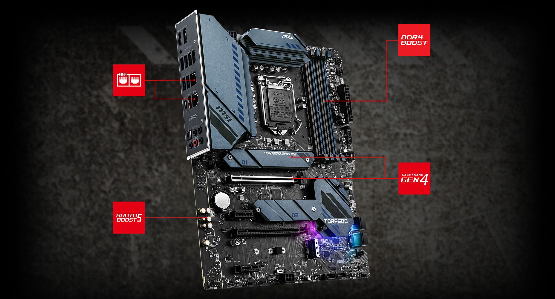 MSI MAG Z590 TORPEDO LIGHTNING overview