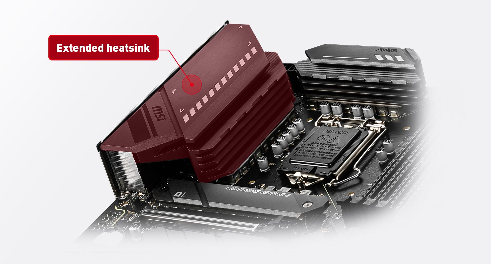 MSI MAG Z590 TOMAHAWK WIFI EXTENDED HEATSINK