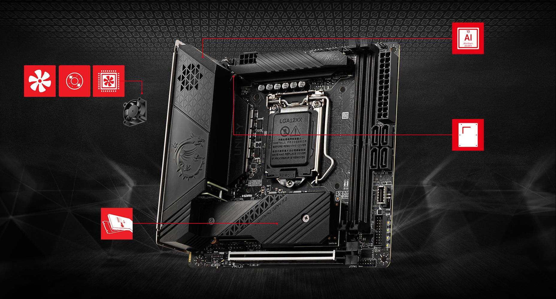 MSI MEG Z590I UNIFY CORNERSTONE overview