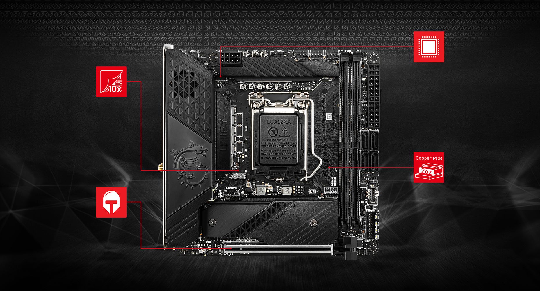 MSI MEG Z590I UNIFY THERMAL overview