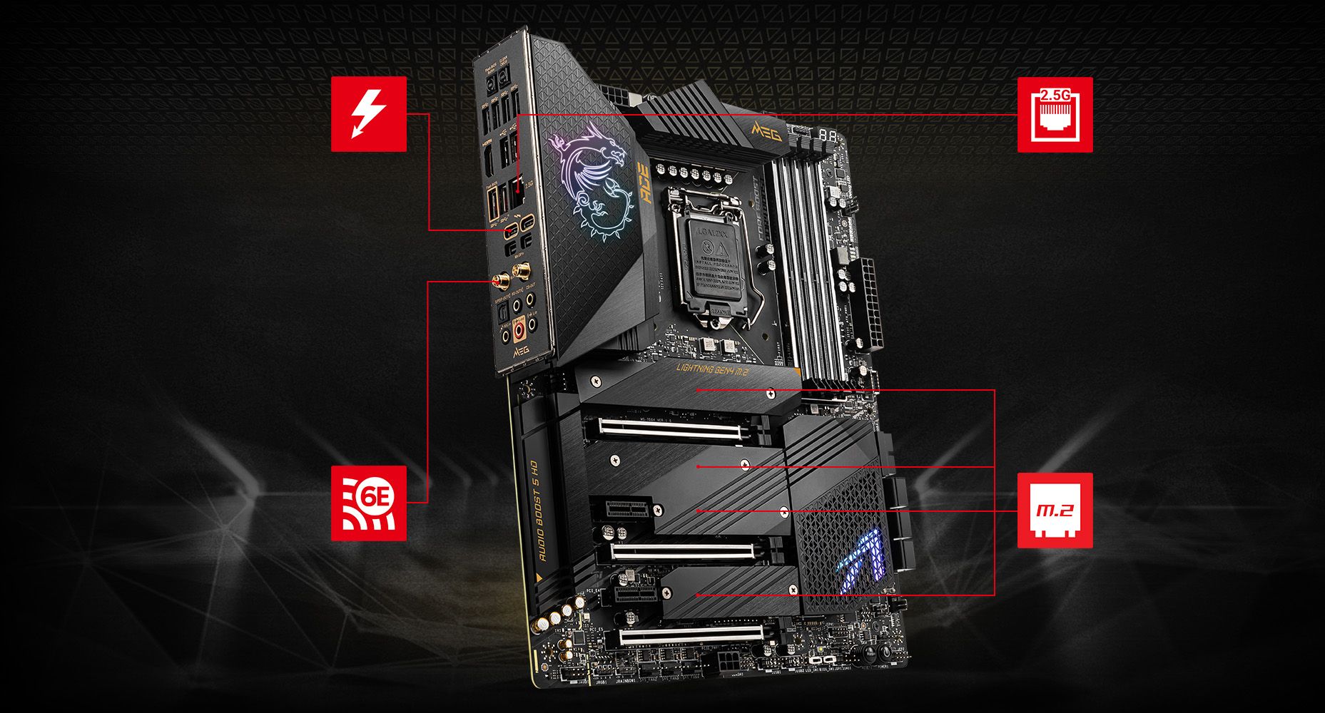 MSI MEG Z590 ACE LIGHTNING overview