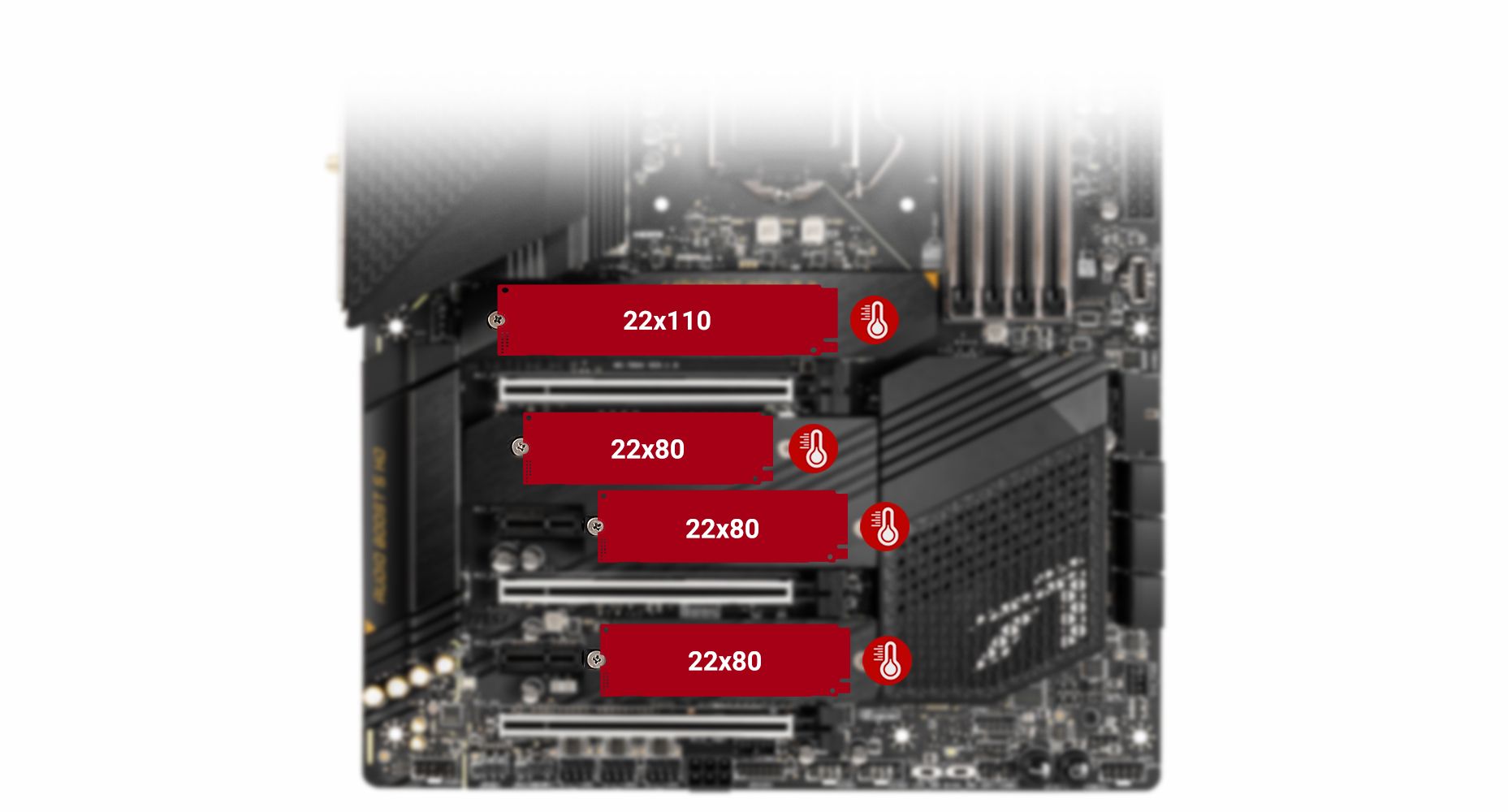 MSI MEG Z590 ACE QUADRUPLE M.2 WITH SHIELD FROZR