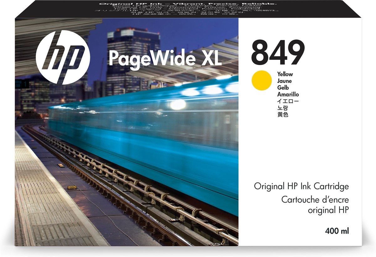 HP 1XB38A (849) SARI MÜREKKEP KARTUŞ 400 ML