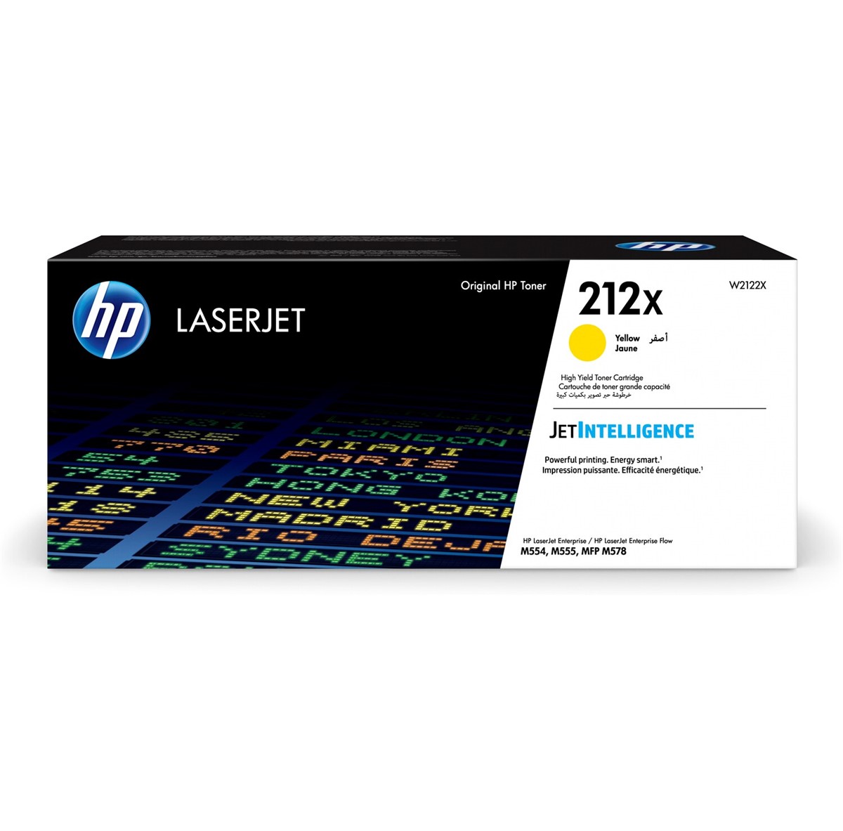 HP W2122XC (212X) SARI TAAHHUTLU YUKSEK KAPASITELI TONER