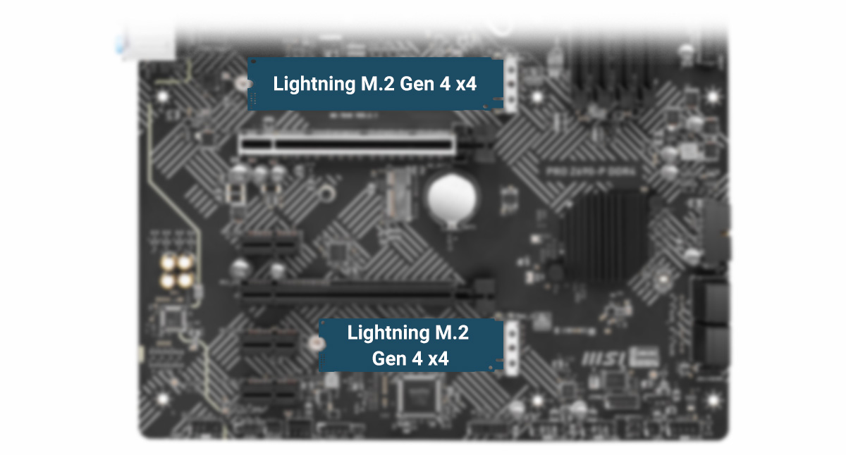 MSI PRO Z690-P DDR4 LIGHTNING GEN 4 M.2