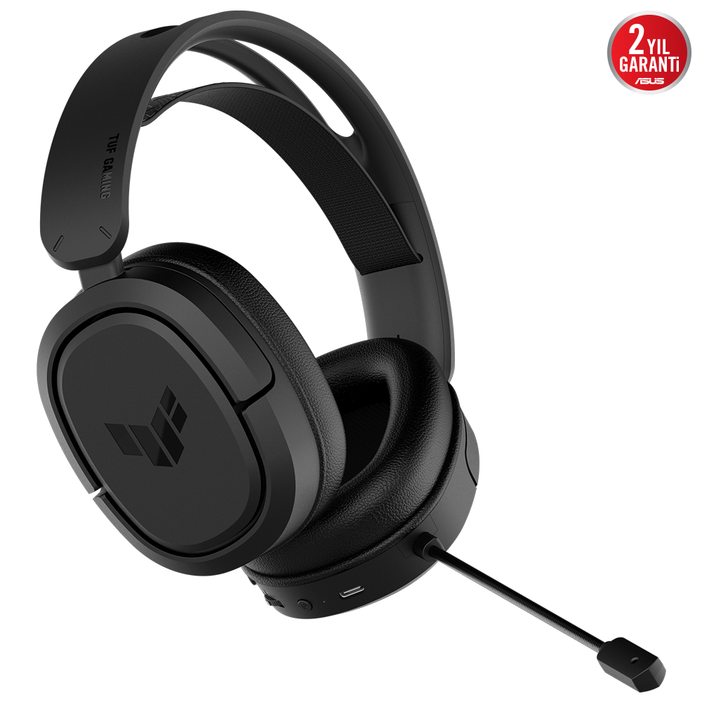 ASUS TUF GAMING H1 WIRELESS 7.1 OYUNCU KULAKLIĞI 2.4 GHz PC/MAC/PS5/NINTENDO SWITCH MOBİL VE XBOX ONE UYUMLU - 8
