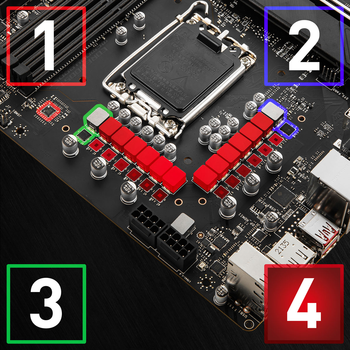 12+1+1 Duet Rail Power System