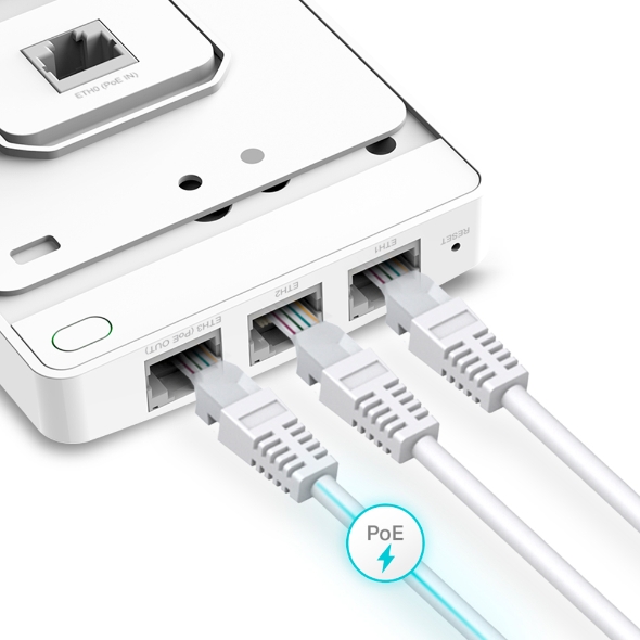 TP-LINK OMADA EAP615-WALL AX1800 DUVAR TİPİ ACCESS POİNT - 3