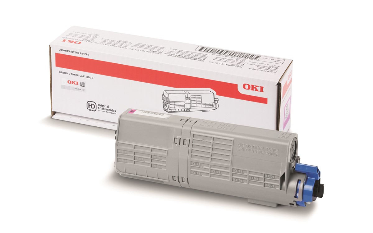 OKI C532 / MC573 Macenta Orijinal Yüksek Kapasiteli Toner Kartuşu (6.000 Sayfa) - 46490606