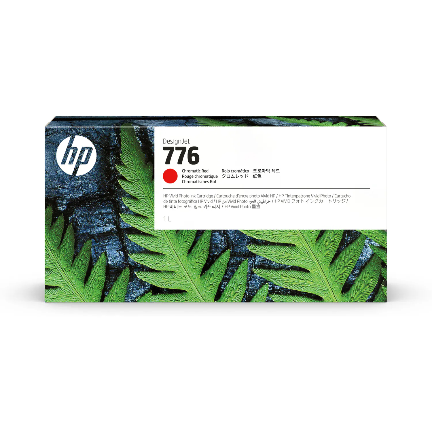 HP 1XB10A (776) 1L KROMATIK KIRMIZI GENIS FORMAT MUREKKEP KARTUS