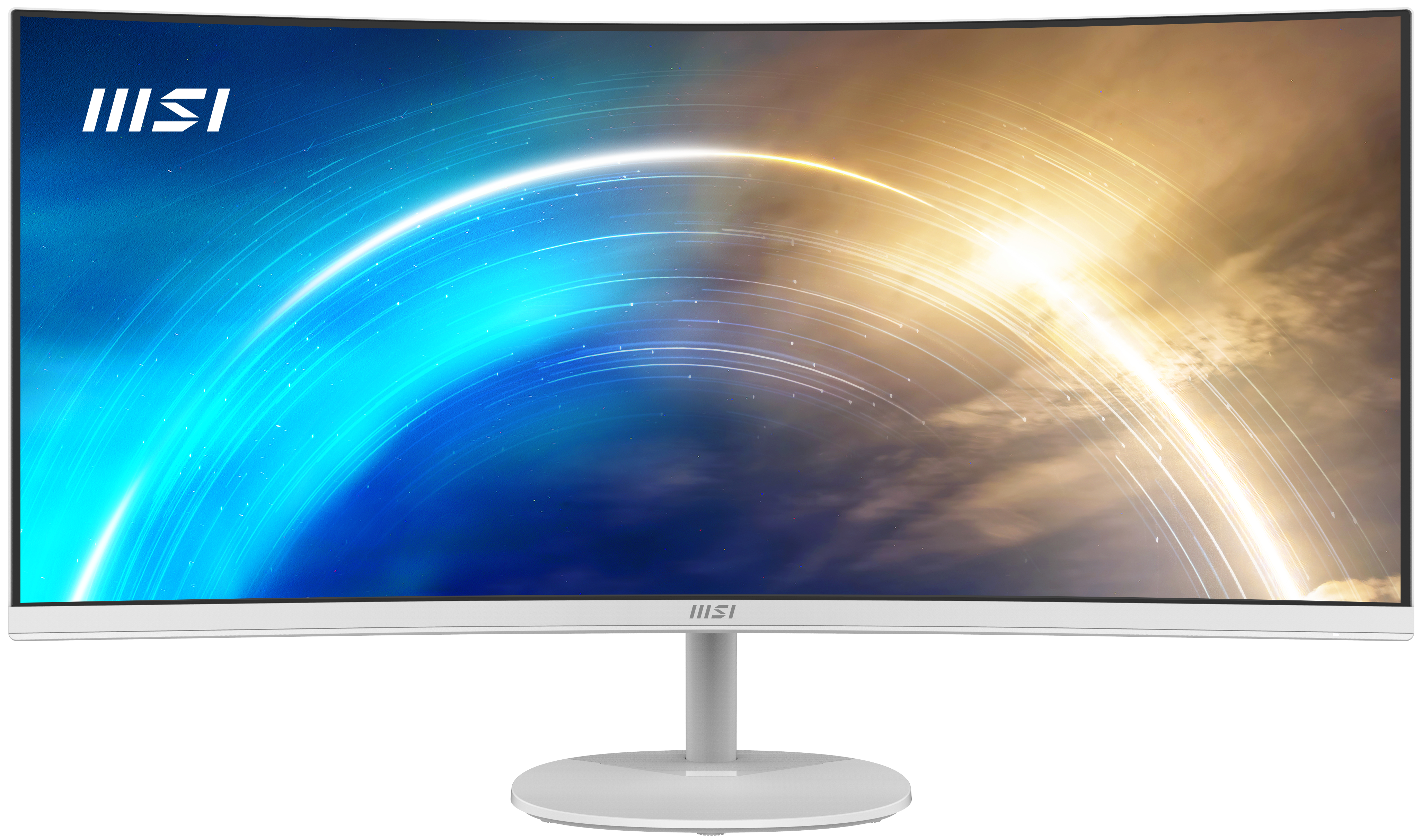 MSI 34 PRO MP341CQW 3440x1440 (UWQHD) 21:9 CURVE 1500R VA 100HZ 1MS FREESYNC BEYAZ MONITOR