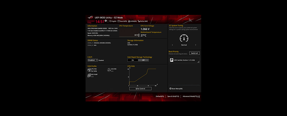 ROG STRIX B660-A GAMING WIFI D4