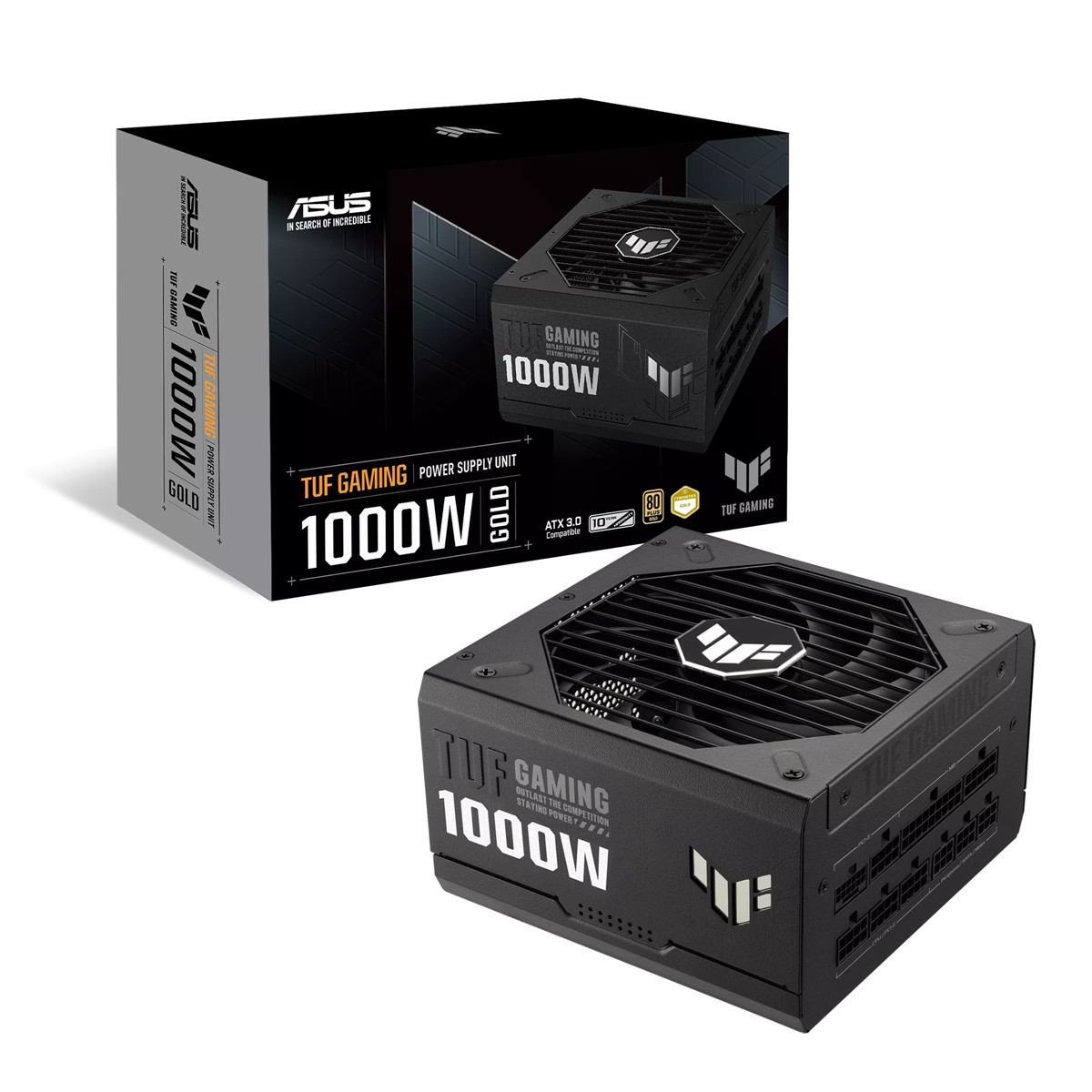 ASUS TUF GAMING-1000G 80+ GOLD 1000W MODÜLER ATX 3.0 UYUMLU 10 YIL GARANTİ - 7