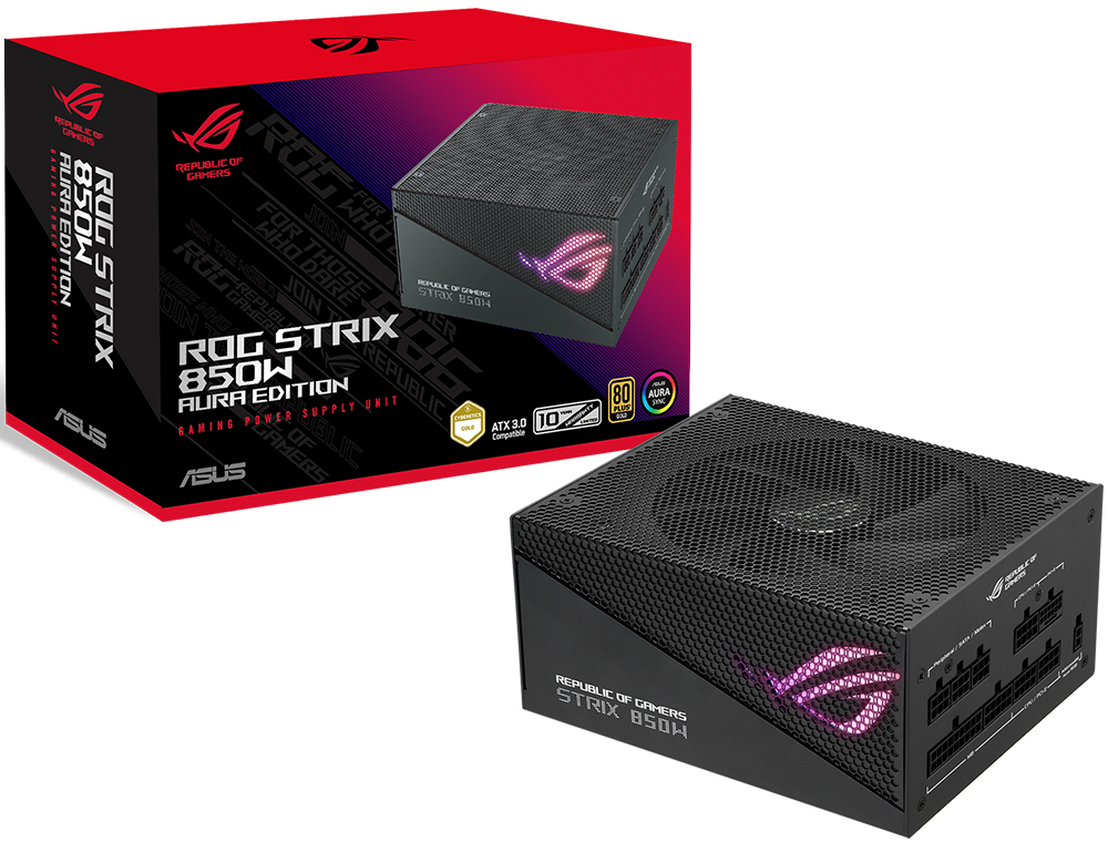 ROG STRIX 850W Gold Aura Edition ROG STRIX 850W Gold Aura Edition