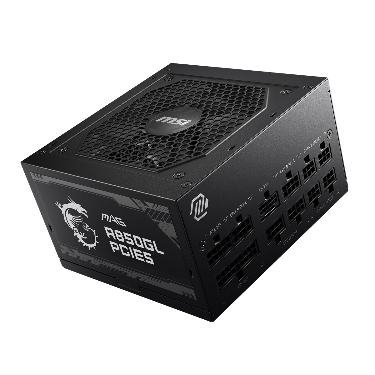 MSI PSU MAG A850GL PCIE5 850W 80+ GOLD POWER SUPPLY