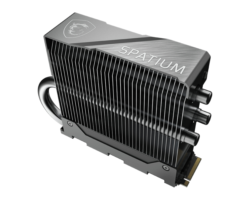 MSI SSD SPATIUM M570 PRO PCIE 5.0 NVME M.2 2TB FROZR R:12400 W:11800 - 4