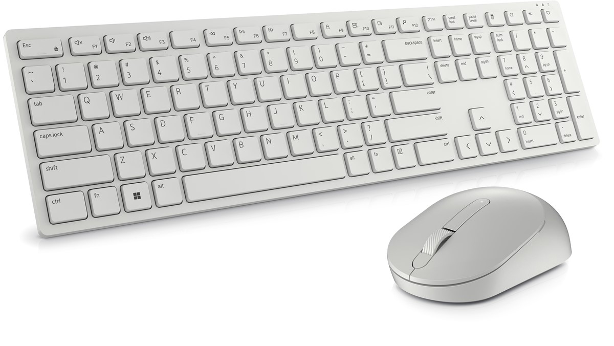 DELL PRO WIRELESS KEYBOARD AND MOUSE - KM5221W - TURKISH (QWERTY) - WHITE / 580-AKHG