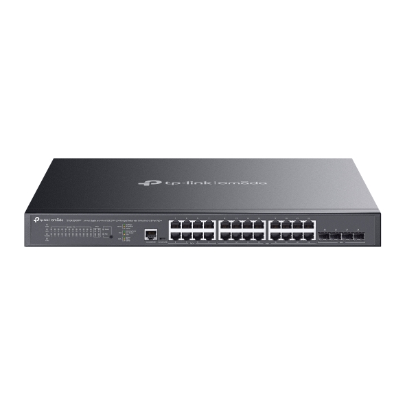 TP-LINK OMADA TL-SG3428XMPP 24 PORT GIGABIT 4-Port 10GE SFP+ L2 YÖNETİLEBİLİR POE SWITCH