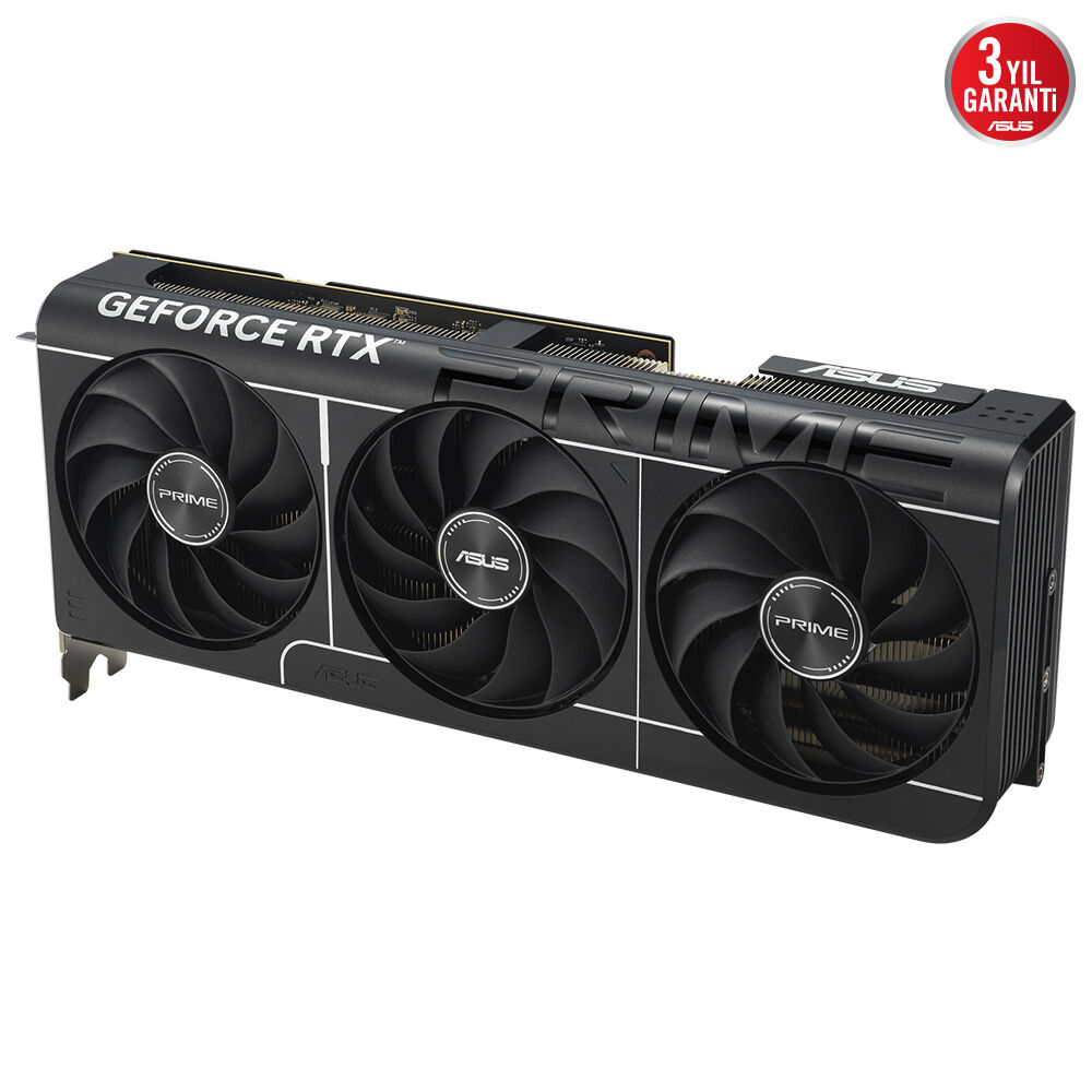 ASUS VGA PRIME-RTX5070TI-O16G-NVIDIA-GEFORCE-RTX 5070 TI-16GB GDDR7-256bit--OC-2xHDMI-3xDP-DLSS4 EKRAN KARTI - 4