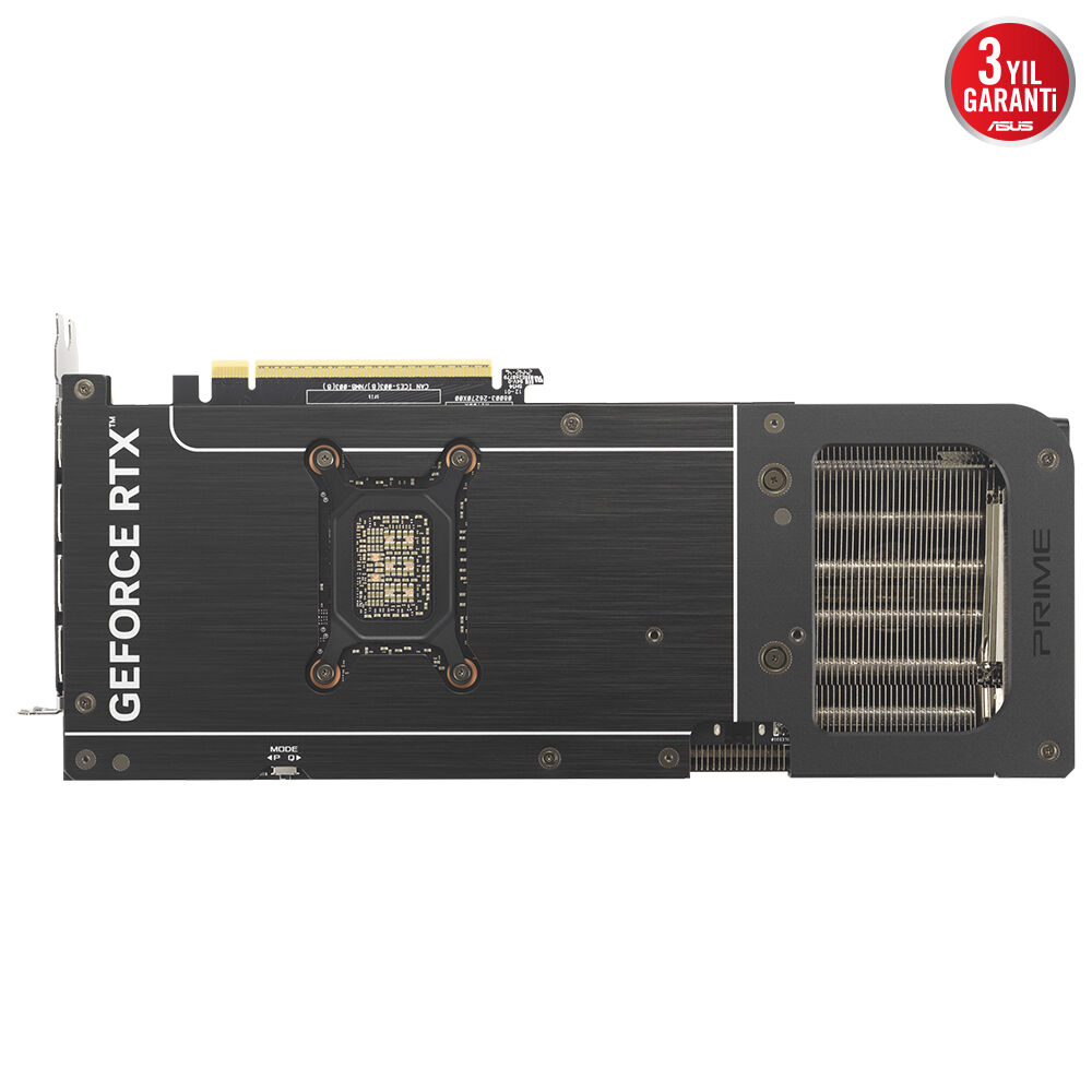 ASUS VGA PRIME-RTX5070TI-O16G-NVIDIA-GEFORCE-RTX 5070 TI-16GB GDDR7-256bit--OC-2xHDMI-3xDP-DLSS4 EKRAN KARTI - 7