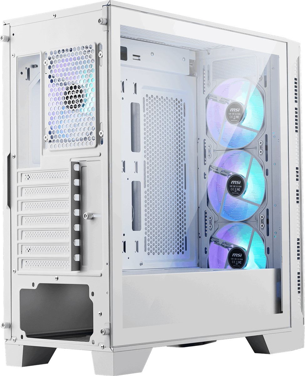 MSI MAG FORGE 320R AIRFLOW WHITE Gaming Mid-Tower PC Kasası Beyaz