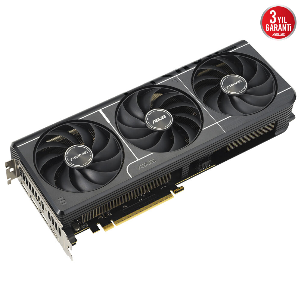 ASUS VGA PRIME-RTX5070-O12G-NVIDIA-GEFORCE-RTX 5070-12GB GDDR7-192bit--OC-2xHDMI-3xDP-DLSS4 EKRAN KARTI - 5