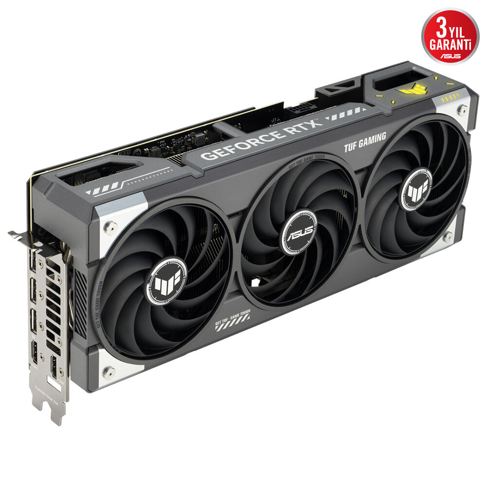 ASUS VGA TUF-RTX5070-O12G-GAMING-NVIDIA-GEFORCE-RTX 5070-12GB GDDR7-192bit--OC-2xHDMI-3xDP-RGB-DLSS4 EKRAN KARTI - 2