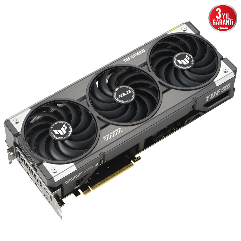 ASUS VGA TUF-RTX5070-O12G-GAMING-NVIDIA-GEFORCE-RTX 5070-12GB GDDR7-192bit--OC-2xHDMI-3xDP-RGB-DLSS4 EKRAN KARTI - 4