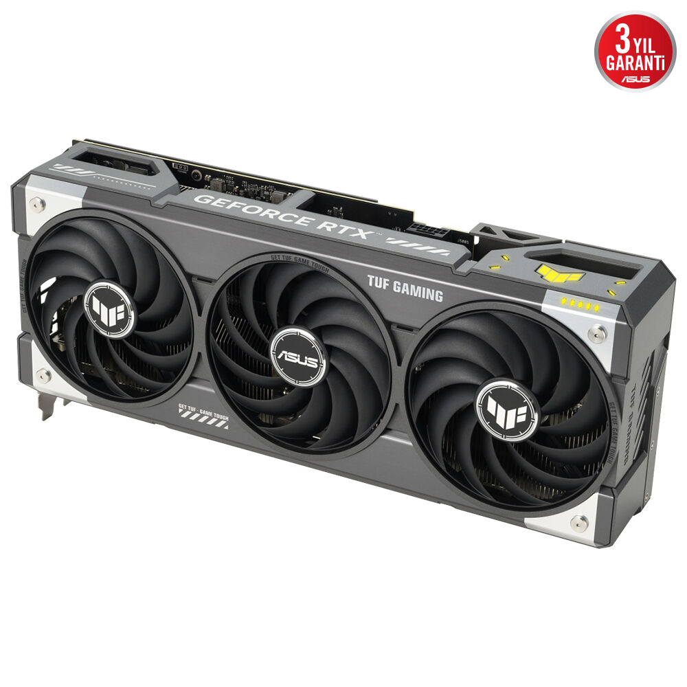 ASUS VGA TUF-RTX5070-O12G-GAMING-NVIDIA-GEFORCE-RTX 5070-12GB GDDR7-192bit--OC-2xHDMI-3xDP-RGB-DLSS4 EKRAN KARTI - 7